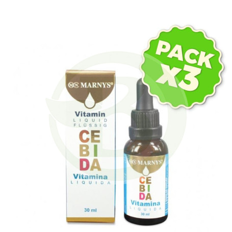 Pack 3x Cebida 30Ml. Marnys
