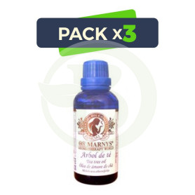 Pack 3x Aceite Esencial de Árbol de Té 50Ml. Marnys