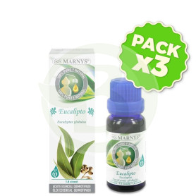 Pack 3x Aceite Esencial Alimentario de Eucalipto 15Ml. Marnys