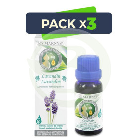 Pack 3x Aceite Esencial Alimentario de Lavandín 15Ml. Marnys