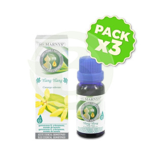 Pack 3x Aceite Esencial Alimentario de Ylang Ylang 15Ml. Marnys