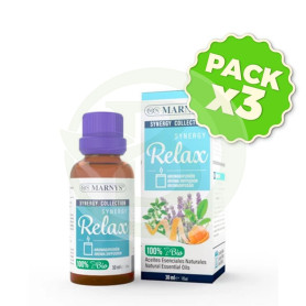 Pack 3x Synergy Relax 30Ml. Marnys
