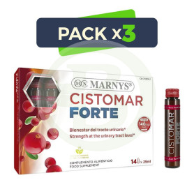 Pack 3x Cistomar Forte 14 Viales Marnys