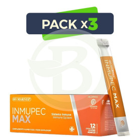 Pack 3x Inmupec Max 12 Sticks Bebibles Marnys