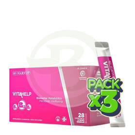 Pack 3x Vitahelp B12 28 Sticks Bebibles Marnys