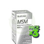 Pack 3x MSM (Metilsulfonilmetano) 1000Mg. Health Aid