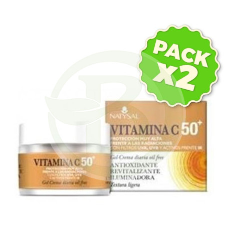 Pack 2x Vitamina C 50+ 50Ml. Natysal