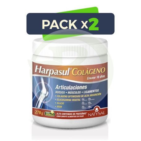 Pack 2x Harpasul Colágeno 270Gr. Natysal