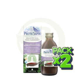 Pack 2x Protecsapin Jarabe Fumadores 250Ml Natysal