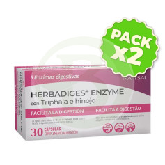 Pack 2x Herbadiges Enzyme 30 Capsule
