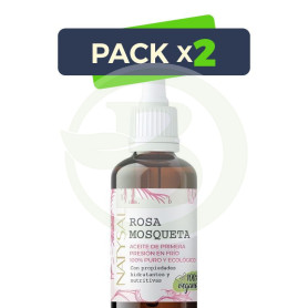 Pack 2x Aceite De Rosa Mosqueta Eco 20Ml Natysal