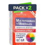 Pack 2x Multivitaminas y Minerales 30 Cápsulas Natysal