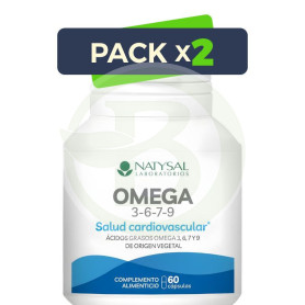 Pack 2x Omega 3-6-7-9 60 Cápsulas Natysal