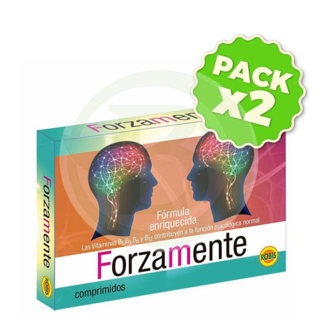 Pack 2x Forzamente 60 Comprimidos Robis