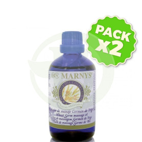 Pack 2x Aceite Masaje de Germen de Trigo Marnys