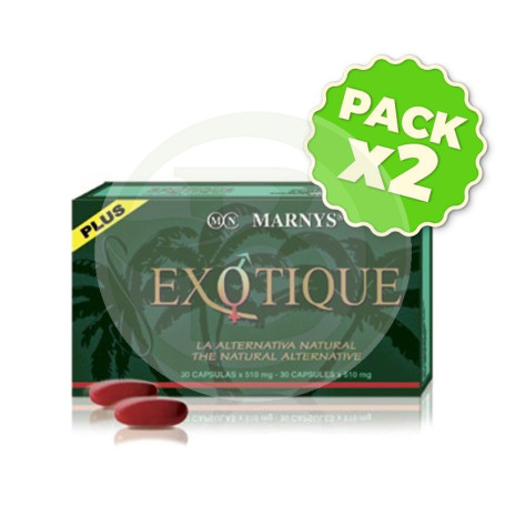Pack 2x Exotique 30 Cápsulas Marnys