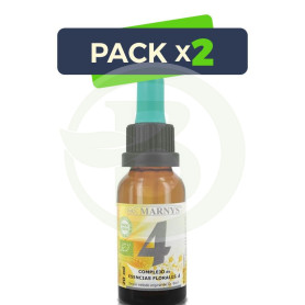 Pack 2x Fórmula 4 Miedo 20Ml. Marnys