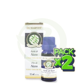 Pack 2x Aceite de Neem 15Ml. Marnys