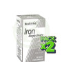 Pack 2x Hierro (Bisglicinato) 30Mg. 30 Comprimidos Health Aid