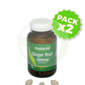 Pack 2x Jengibre (Zingiber Officinalis) Health Aid