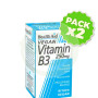 Pack 2x Vitamina B3 (Niacinamida) 250Mg. Health Aid