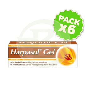 Pack 6x Harpasul Gel 200Ml. Natysal