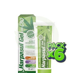 Pack 6x Gel Harpasul con Cbd 75Ml Natysal