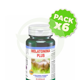 Pack 6x Melatonina Plus 1,9Mg. 30 Cápsulas Robis
