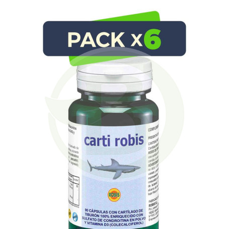Pack 6x Carti Robis 90 Comprimidos Robis