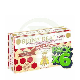 Pack 6x Reina Real Super 20 Ampollas Robis