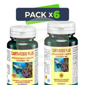 Pack 6x Cartirobis Plus 120 Cápsulas Robis
