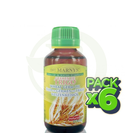 Pack 6x Aceite Alimentario de Germen de Trigo Marnys