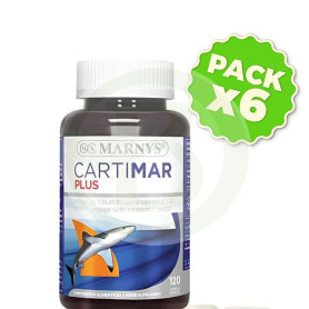 Pack 6x Cartimar Plus 120 Cápsulas Marnys