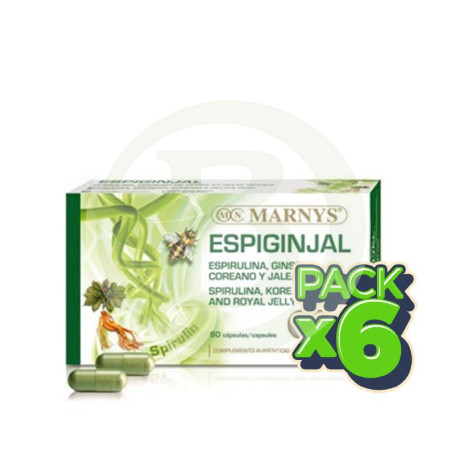 Pack 6x Espiginjal Marnys