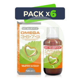Pack 6x Omega 3, 6, 7, 9 Marnys