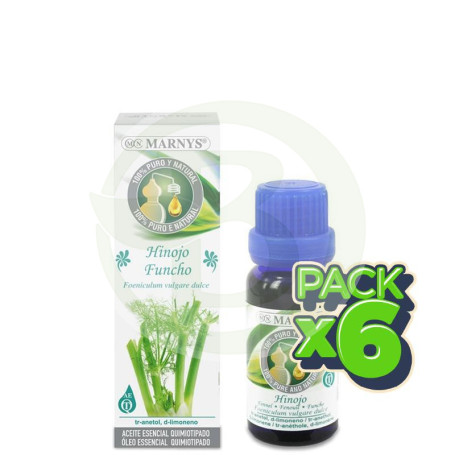 Pack 6x Aceite Esencial de Hinojo Marnys