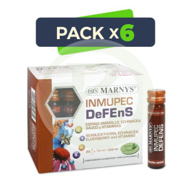 Pack 6x Inmupec Defens 20 Viales Marnys