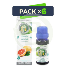 Pack 6x Aceite Esencial Alimentario de Pomelo 15Ml. Marnys