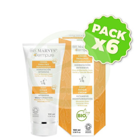 Pack 6x Crema Reparadora para Pies 100Ml. Marnys