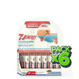 Pack 6x 7V Energy Shots 30x25Ml. Marnys Sport