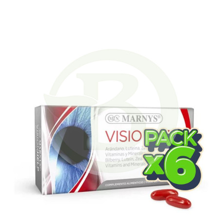 Pack 6x Visionhelp 30 Perlas Marnys