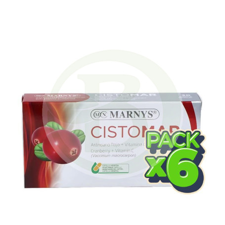 Pack 6x Cistomar 30 Capsulas Marnys