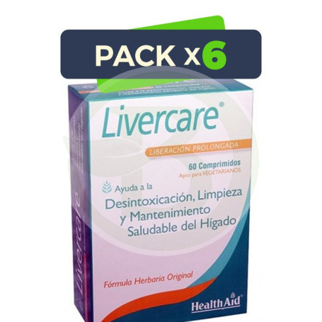 Pack 6x Livercare Health Aid