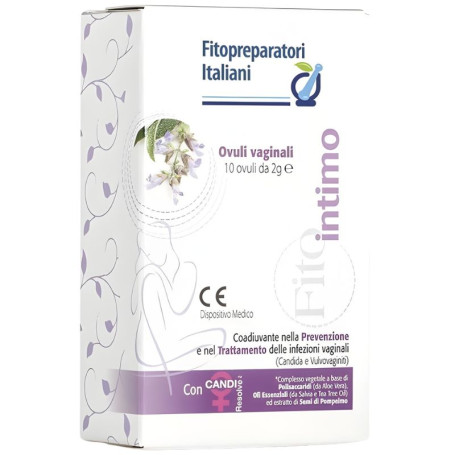 Fitoíntimo Ovuli Vaginali 10 Unità Noefar