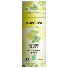 Infusione Tè Verde e Menta Stile Mojito 25 Filtri Maya Organic