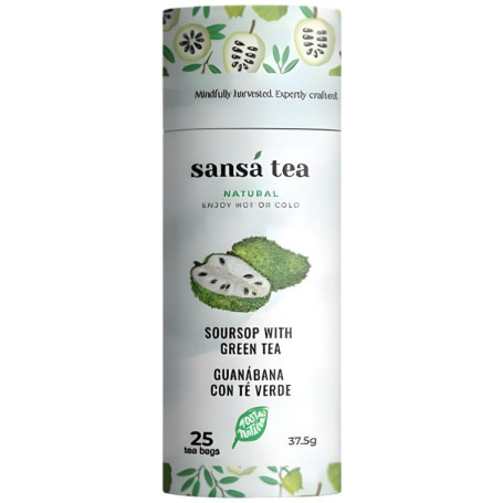 Infusione di Tè Verde con Guanabana 25 Filtri Maya Organic