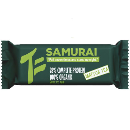 Barretta Organica Proteica con Té Matcha Samurai 50G Maya Organic
