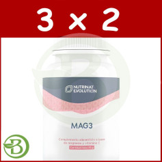 Pack 3x2 Mag3 90 Capsule vegetali Nutrinat Evolution