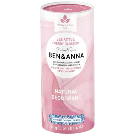 Deodorante Sensitive Fiore di Ciliegio 40G Ben&Anna