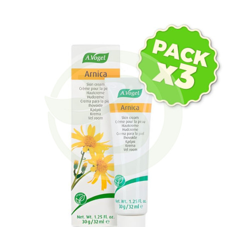 Pack 3x Crema De Árnica 30G A.Vogel (Bioforce)